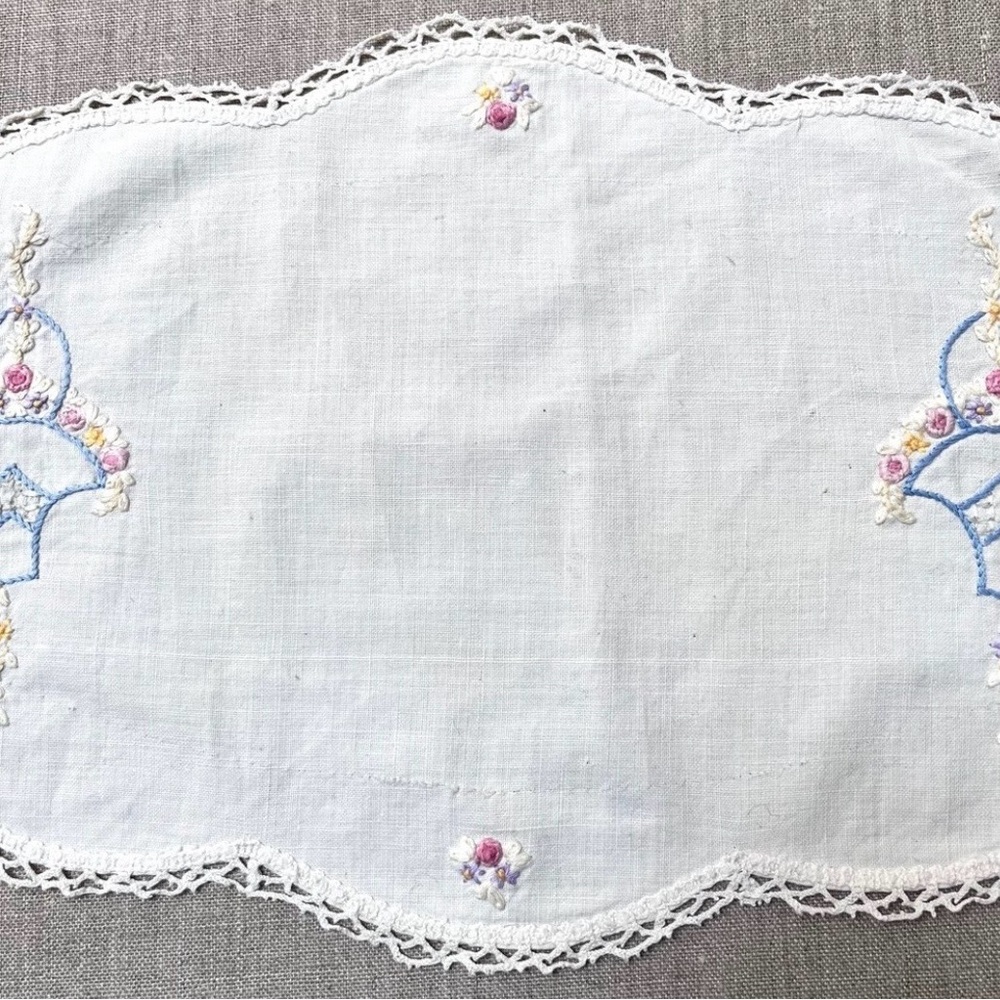 Embroidered Doily - Picture 3 of 7